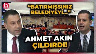 Balıkesir Büyükşehir Belediyesi'nde tansiyon yükseldi! Ahmet Akın, AKP'li ismi yerin dibine soktu!