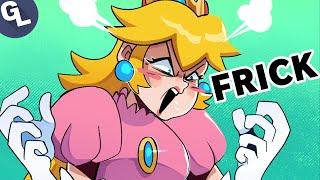 Princess Peach is just too innocent to ever start swearing