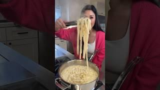 How is Fettuccine Alfredo Healthy with butter, cream and cheese? | MyHealthyDish