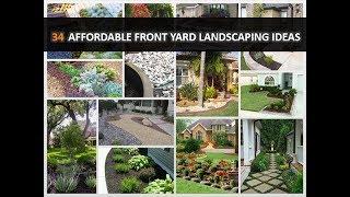 34 Simple Affordable Front Yard Landscaping Ideas - DecoNatic