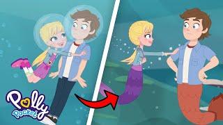 Polly Pocket: Le Royaume Des Sirènes Partie 1 | Saison 4 - Episode 25 | Partie 1 | Dessins animés