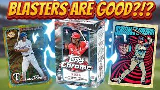 WATCH BEFORE YOU BUY! 2024 Topps Chrome Baseball Blaster Box Review!