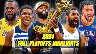 FULL 2024 NBA Playoffs Highlights ! GOAT Season