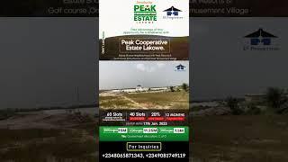 100% Dry Premium Land | Peak Cooperative Estate Lakowe | Land For Sale In Ibeju Lekki Lagos