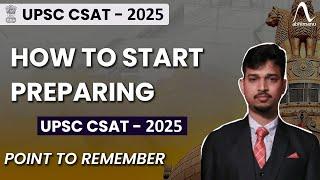 UPSC CSAT Exam 2025 | How to Start Preparing UPSC CSAT 2024 | Micro course | abhimanu IAS