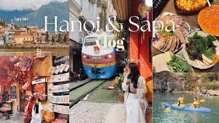 Vietnam Vlog : Hanoi & Sapa ️ | train street tips, halong bay, fansipan & alpine coaster