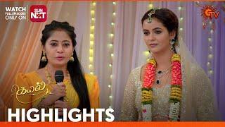 Kayal - Highlights | 27 Sep 2024 | Tamil Serial | Sun TV