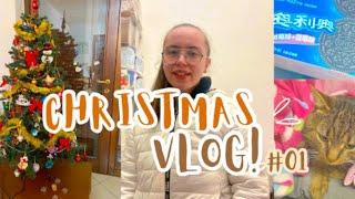 VLOGMAs #2 | make a letter to santa and eat chinese food |IT’S SARA MERC