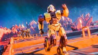 TRANSFORMERS ONE Movie Clip - Running From The Train (2024)