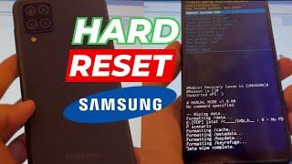 Samsung A12 Hard Reset New Method 2025 || Pattern unlock