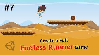 7. Setup spawn random grounds | Make a full Endless Runner Game to learn Unity.