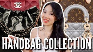 UPDATED HANDBAG COLLECTIONChanel, LV, Dior, Celine & Which Bag Left my Collection? FashionablyAMY