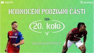 HODNOCENÍ PODZIMNÍ ČÁSTI - Česká Fantasy Liga 2024/2025