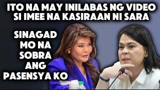 MAY VIDEO SI IMEE NA PINALABAS, GANTI NYA SA MGA SINABI NI SARA