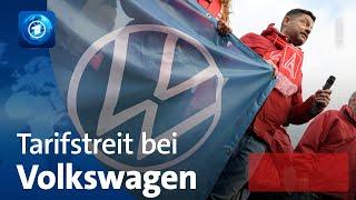 IG Metall und Volkswagen ringen um Einigung