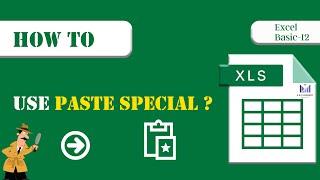 Master Paste Special in Excel : Save Time with These Powerful Tips!| මුල සිට සරලව - 12