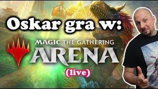 Oskar gra w: Magic The Gathering: Arena - live