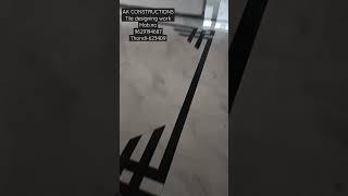 Ak Constructions, Tile designed flooring. Er.K.Aabith   Mob.no 9629194687 Thondi - 623409