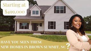 New Custom Homes in Greensboro and Brown Summit, NC