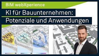 KI für Bauunternehmen: Potenziale und Anwendungen | BIM webXperience