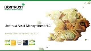 LIONTRUST ASSET MANAGEMENT PLC - Final Results