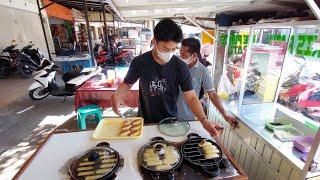 SUDAH 1 TAHUN JUALAN KUE PUKIS !!! AWALNYA HANYA JUALAN TELOR DI CIMAHI - INDONESIAN STREET FOOD