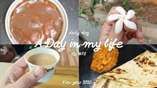 A Day in my life | Ep #75 | Days of my life | First day of New year 2025 ️ | No bake cheese cake