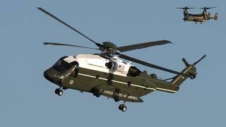 New VH-92 helicopter for President Biden in New York | Boats, security vehicles and V-22 Ospreys