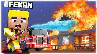 FIREFIGHTER FAMILY ADOPTED EFEKAN!  - Minecraft