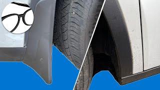 Evannex Mud flaps for your Tesla Model Y or 3--review and installation guide
