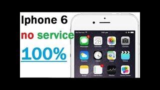 iphone 6 no service fix 100%