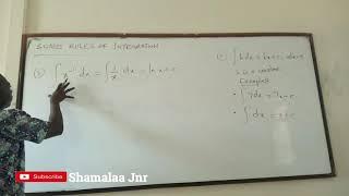 Integration by Dr. Douglas K. Boah (Shamalaa Jnr/Archimedes)