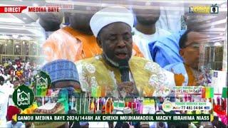 Wakhtan Sira Gamou Médina Baye 2024 ak Cheikh Mouhamadoul Macky Ibrahima Niass