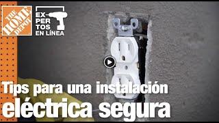 Ideas para una instalación eléctrica segura | Eléctrico | The Home Depot Expertos