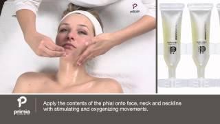 Primia Cosmetici: Dermostamine advanced cellular regeneration, face treatment video tutorial