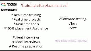 Techqflow Training | Testing