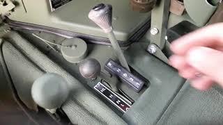 Start and Drive a Hummwv M998, US Army, Walk around. Freshly Restored, Humvee, Hummer H1