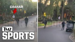 NFL's Jimmy Graham Arrested, New Video Shows Saints TE Running From Security | TMZ Sports