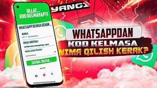 WhatsApp ochishda kod kelmasa nima qilish kerak?