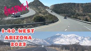 BEAUTIFUL VIEW ON I-40 ARIZONA || THE BEST ROAD TRIP 2023@SevgiCetosVlogUSA