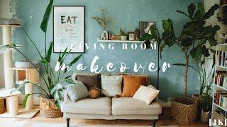 #1 DIY Small Living Room Spring Makeover on a Budget