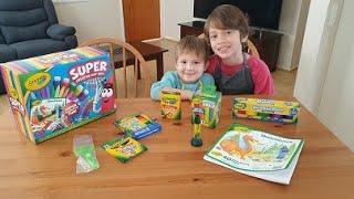 Crayola Super Creative Art Box | Kids Activity | Arts and Crafts