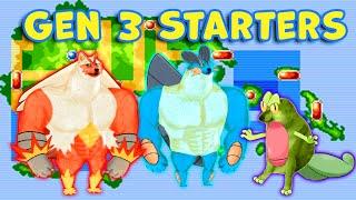 Treecko, Torchic, or Mudkip? Who is the BEST Hoenn Starter? Gen 3 Starter Analysis!