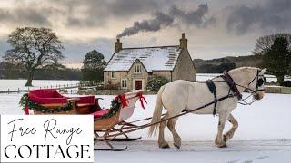 Cozy English Country WINTER Inspiration - Calming Music