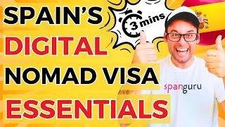 Spain Digital Nomad Visa in 3 minutes!