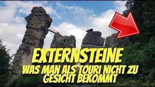 Externsteine - Was man als Touri nicht zu Gesicht bekommt