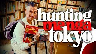 A day in the life hunting Manga in Japan