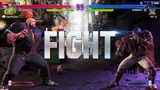 Street Fighter 6  Snake Eyez (Rank #1 Zangief) Vs NORESPECT (M.Bison)  SF6 High Level Matches!