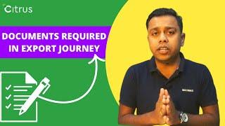 Documents Required in Export Journey | Export & Import| Fruits & Vegetables