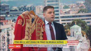 PRVE INFO - Marko Šćepanović: Zbog sramne odluke CG, stid me je obući prelepu crnogorsku nošnju!